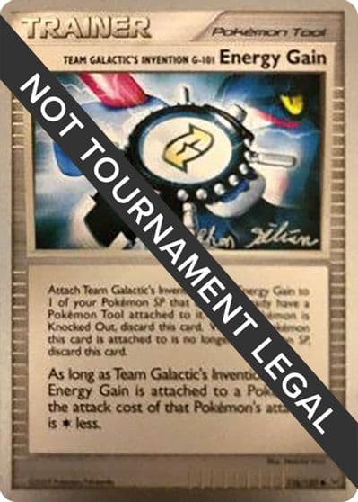 Team Galactic's Invention G-101 Energy Gain - 2009 (Stephen Silvestro) World Championship Decks Pokemon card