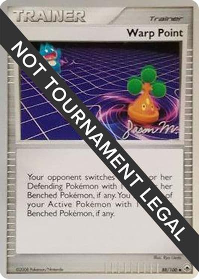 Warp Point - 2009 (Jason Martinez) World Championship Decks Pokemon card