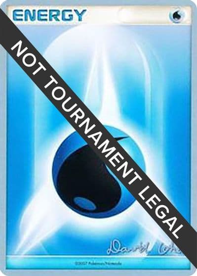 Water Energy - 2009 (David Cohen) World Championship Decks Pokemon card