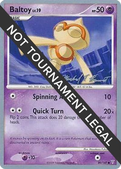 Baltoy - 2010 (Michael Pramawat) World Championship Decks Pokemon card