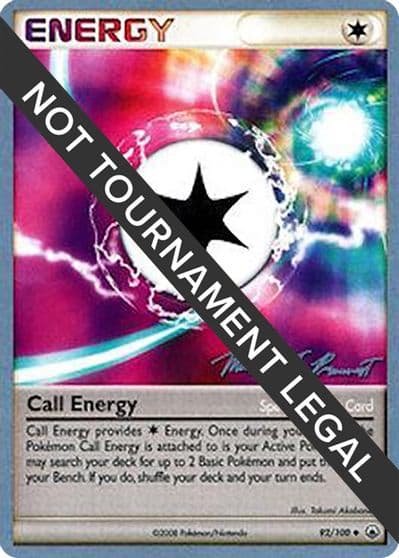 Call Energy - 2010 (Michael Pramawat) World Championship Decks Pokemon card