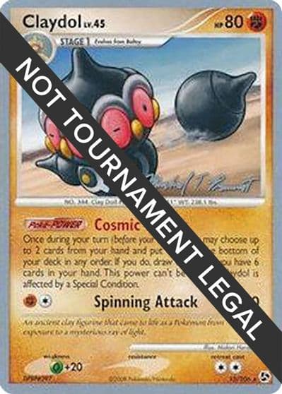 Claydol - 2010 (Michael Pramawat) World Championship Decks Pokemon card