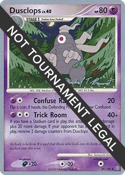 Dusclops - 2010 (Michael Pramawat) World Championship Decks Pokemon card