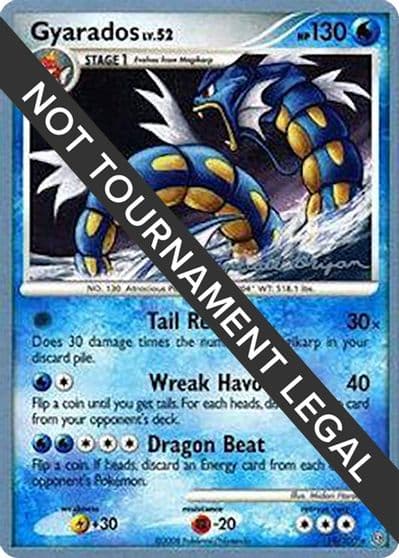 Gyarados - 2010 (Mychael Bryan) World Championship Decks Pokemon card