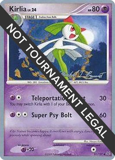 Kirlia - 2010 (Michael Pramawat) World Championship Decks Pokemon card