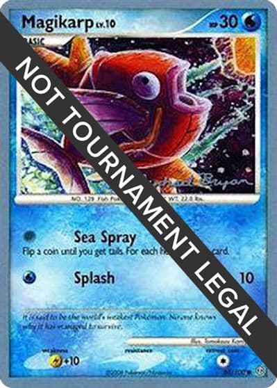 Magikarp - 2010 (Mychael Bryan) World Championship Decks Pokemon card
