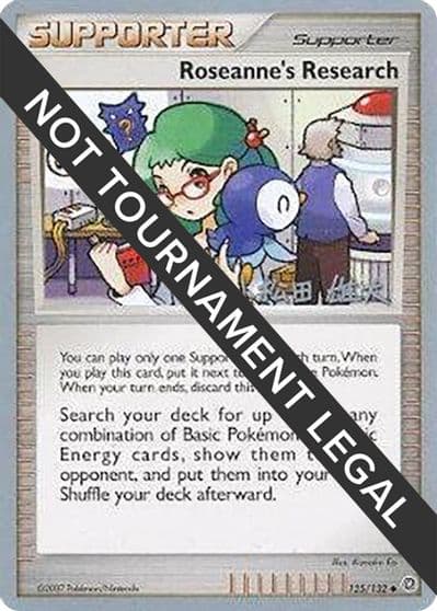 Roseanne's Research - 2010 (Yuta Komatsuda) World Championship Decks Pokemon card