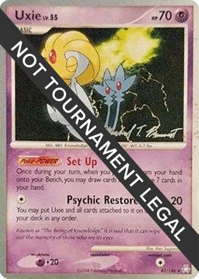 Uxie - 2010 (Michael Pramawat) World Championship Decks Pokemon card