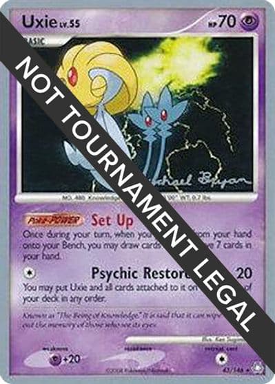 Uxie - 2010 (Mychael Bryan) World Championship Decks Pokemon card