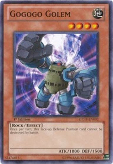 Gogogo Golem Generation Force Yu-Gi-Oh! card