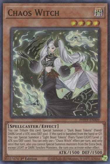 Chaos Witch Photon Hypernova Yu-Gi-Oh! card