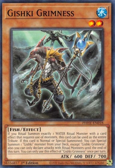 Gishki Grimness Photon Hypernova Yu-Gi-Oh! card