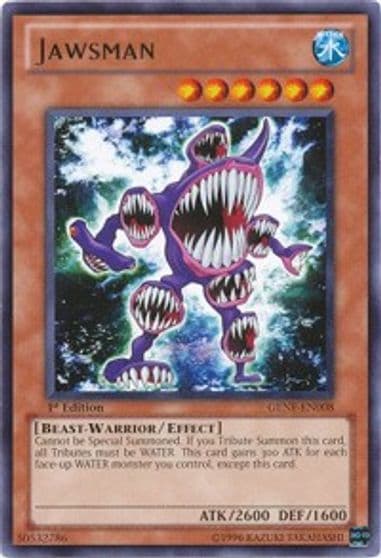 Jawsman Generation Force Yu-Gi-Oh! card