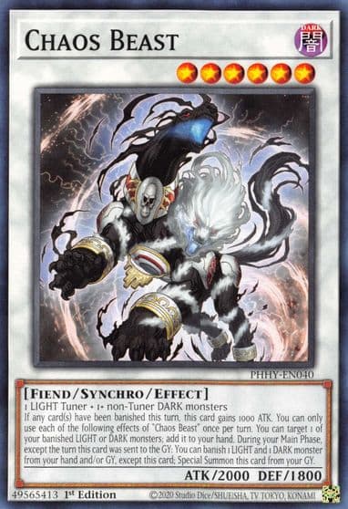 Chaos Beast Photon Hypernova Yu-Gi-Oh! card