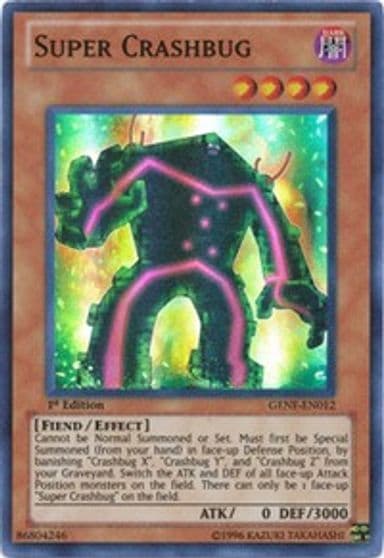 Super Crashbug Generation Force Yu-Gi-Oh! card