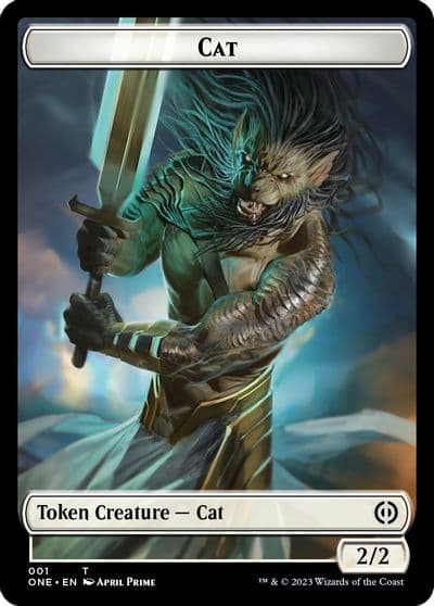 Cat Token Phyrexia: All Will Be One Magic card