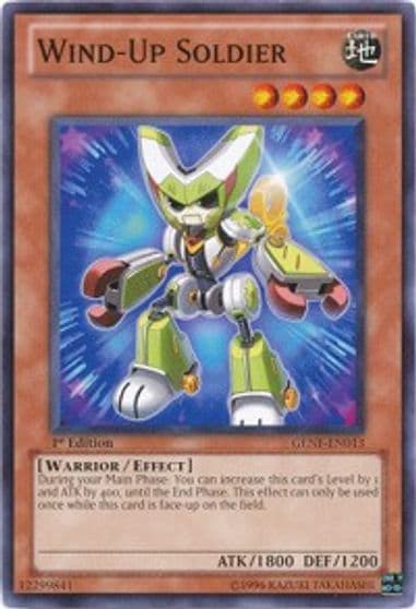 Wind Up Soldier Generation Force Yu-Gi-Oh! card