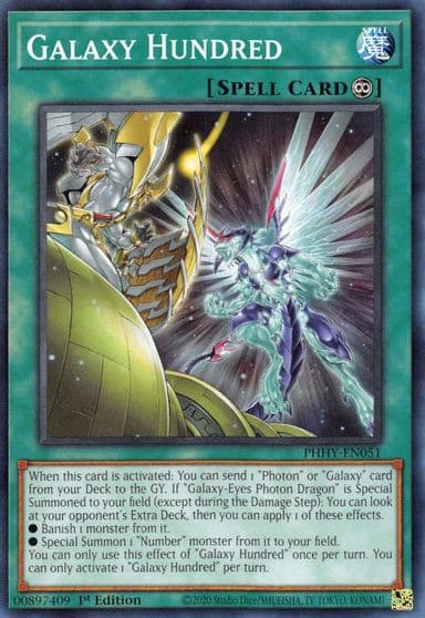 Galaxy Hundred Photon Hypernova Yu-Gi-Oh! card