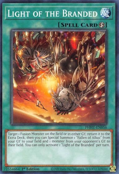 Light of the Branded Photon Hypernova Yu-Gi-Oh! card