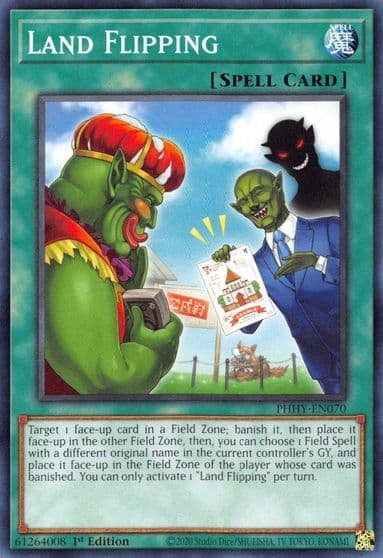 Land Flipping Photon Hypernova Yu-Gi-Oh! card