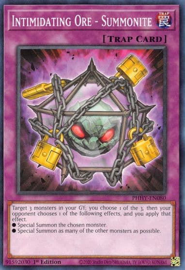 Intimidating Ore Summonite Photon Hypernova Yu-Gi-Oh! card