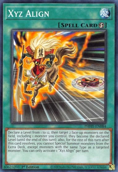 Xyz Align Photon Hypernova Yu-Gi-Oh! card