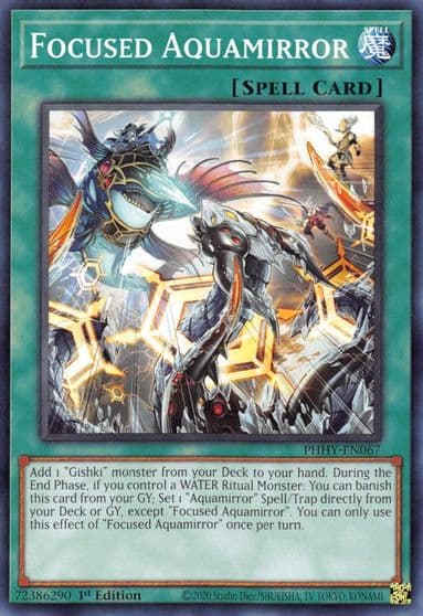 Focused Aquamirror Photon Hypernova Yu-Gi-Oh! card