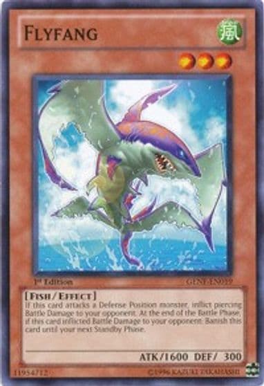 Flyfang Generation Force Yu-Gi-Oh! card
