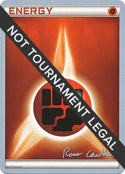 Fighting Energy - 2011 (Ross Cawthon) World Championship Decks Pokemon card