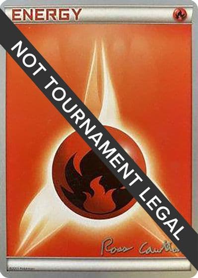 Fire Energy - 2011 (Ross Cawthon) World Championship Decks Pokemon card