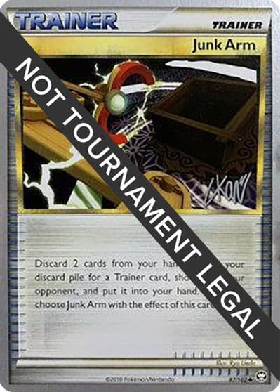 Junk Arm - 2011 (Christopher Kan) World Championship Decks Pokemon card
