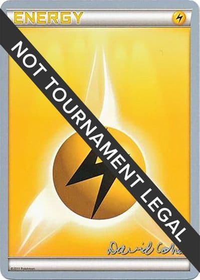 Lightning Energy - 2011 (David Cohen) World Championship Decks Pokemon card