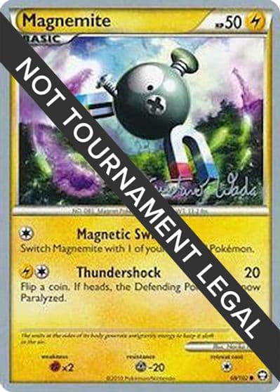 Magnemite - 2011 (Gustavo Wada) World Championship Decks Pokemon card