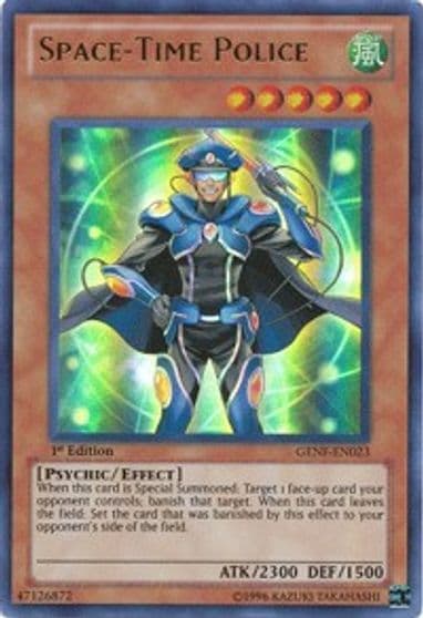 Space Time Police Generation Force Yu-Gi-Oh! card