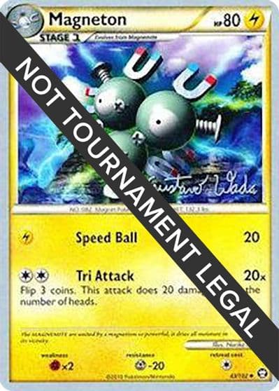 Magneton - 2011 (Gustavo Wada) World Championship Decks Pokemon card