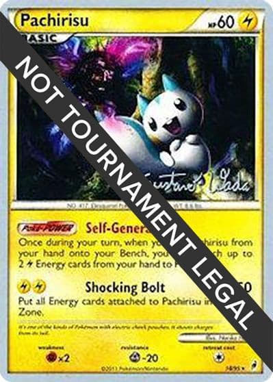 Pachirisu - 2011 (Gustavo Wada) World Championship Decks Pokemon card