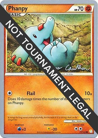 Phanpy - 2011 (Ross Cawthon) World Championship Decks Pokemon card
