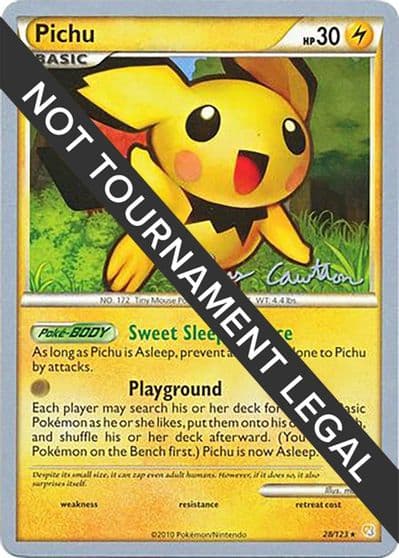 Pichu - 2011 (Ross Cawthon) World Championship Decks Pokemon card