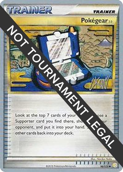Pokegear 3.0 - 2011 (Christopher Kan) World Championship Decks Pokemon card