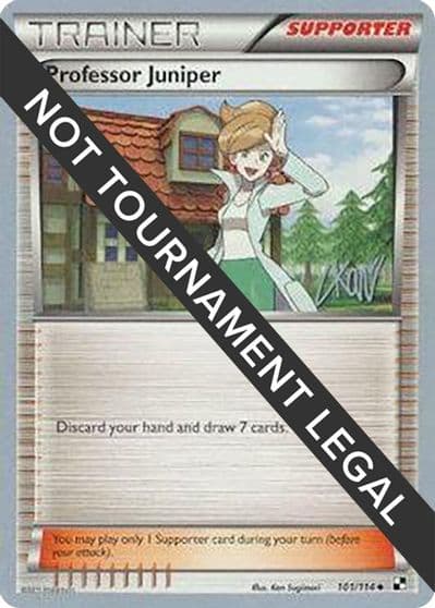 Professor Juniper - 2011 (Christopher Kan) World Championship Decks Pokemon card