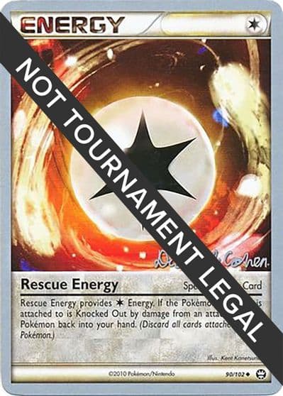 Rescue Energy - 2011 (David Cohen) World Championship Decks Pokemon card