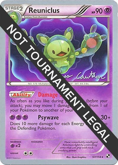 Reuniclus - 2011 (Ross Cawthon) World Championship Decks Pokemon card