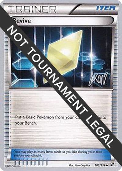 Revive - 2011 (Christopher Kan) World Championship Decks Pokemon card