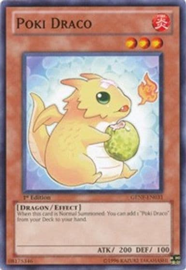 Poki Draco Generation Force Yu-Gi-Oh! card