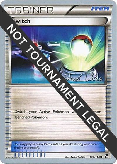 Switch - 2011 (Gustavo Wada) World Championship Decks Pokemon card