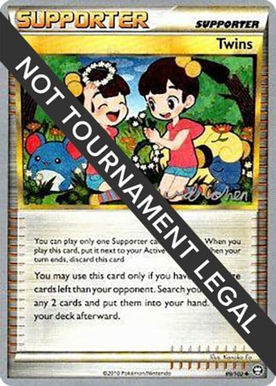 Twins - 2011 (David Cohen) World Championship Decks Pokemon card