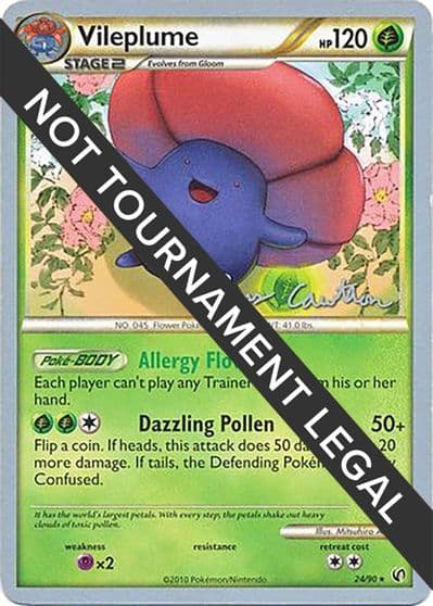 Vileplume - 2011 (Ross Cawthon) World Championship Decks Pokemon card