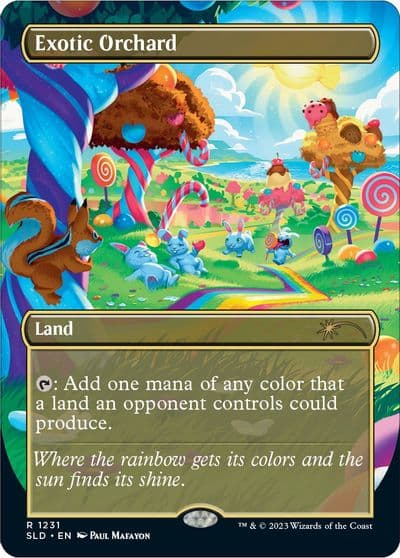 Exotic Orchard Secret Lair Drop Series Magic card