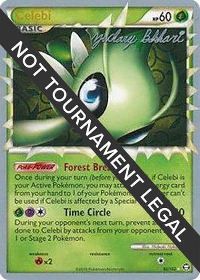 Celebi - 2012 (Zachary Bokhari) World Championship Decks Pokemon card