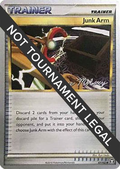 Junk Arm - 2012 (Chase Moloney) World Championship Decks Pokemon card
